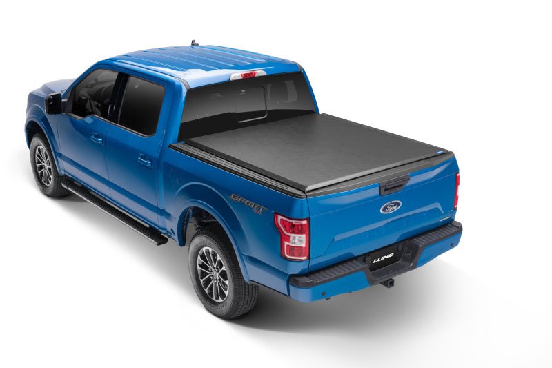 Lund 19 - 23 Ford Ranger (5ft Bed) Genesis Roll Up Tonneau Cover - Black Tonneau Covers offroad accessory | Iron Ridge Offroad