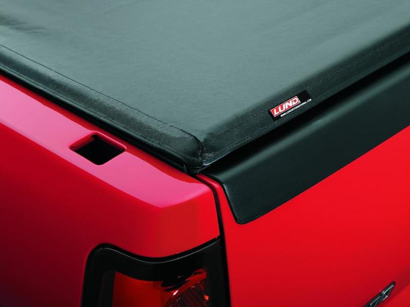 Lund 19 - 23 Ford Ranger (5ft Bed) Genesis Roll Up Tonneau Cover - Black Tonneau Covers offroad accessory | Iron Ridge Offroad
