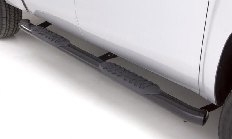 LUND 4in. Oval Curved Steel Nerf Bars | Dodge Ram 2500 (03-09) / 1500 (02-08) (23475771) Nerf Bars & Running Boards offroad accessory | Iron Ridge Offroad