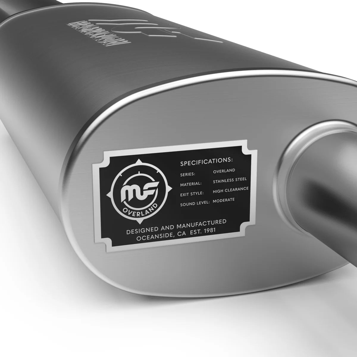Magnaflow Overland Series High Clearance Exit Performance Exhaust - 2024+ Ford Ranger 2.3L Exhaust offroad accessory | Iron Ridge Offroad
