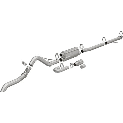 Magnaflow Overland Series High Clearance Exit Performance Exhaust - 2024+ Ford Ranger 2.3L Exhaust offroad accessory | Iron Ridge Offroad