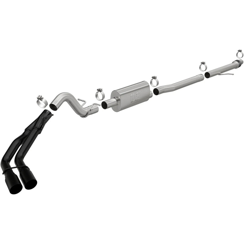 Magnaflow SPEQ Series Cat - Back Performance Exhaust Black - 2024+ Ford Ranger 2.3L Exhaust offroad accessory | Iron Ridge Offroad