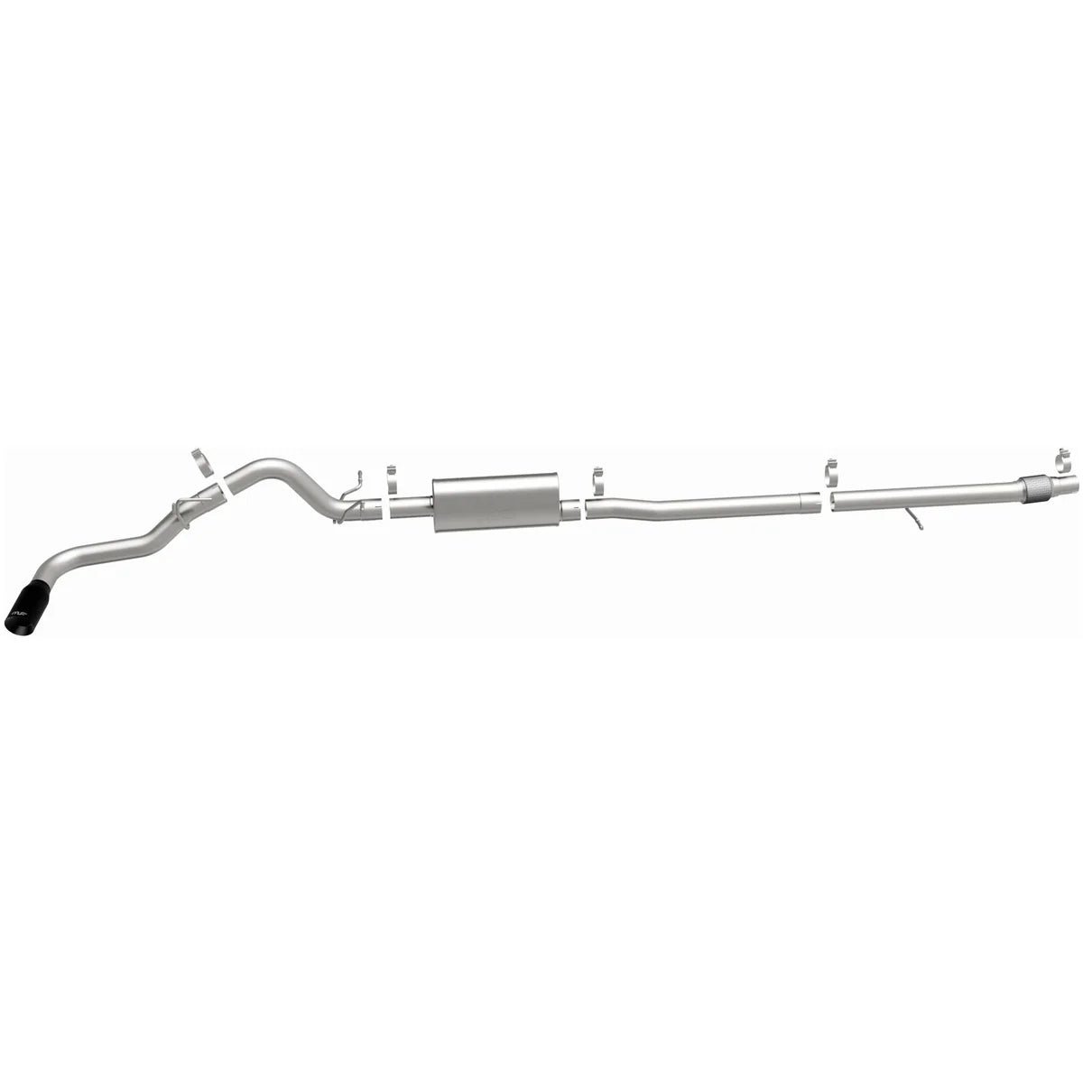 Magnaflow SPEQ Series Cat - Back Single Exit Exhaust w/ Black Chrome Tips - 2024+ Ford Ranger 2.3L Exhaust offroad accessory | Iron Ridge Offroad