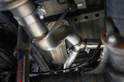 MBRP 2019 - 2023 Ford Ranger 2.3L 3 in Dual Split Rear Exit 4 in Tips AL Cat Back Exhaust offroad accessory | Iron Ridge Offroad