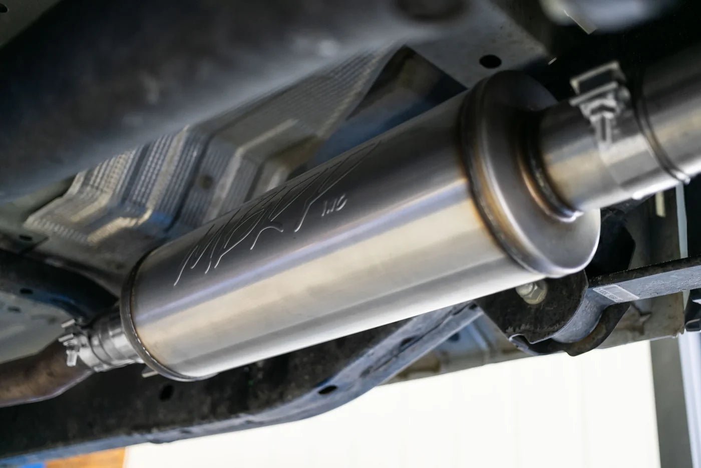 MBRP 2019 - 2023 Ford Ranger 2.3L T304 3in Dual Split Rear Outlet 4in OD Tips Cat Back Exhaust Exhaust offroad accessory | Iron Ridge Offroad