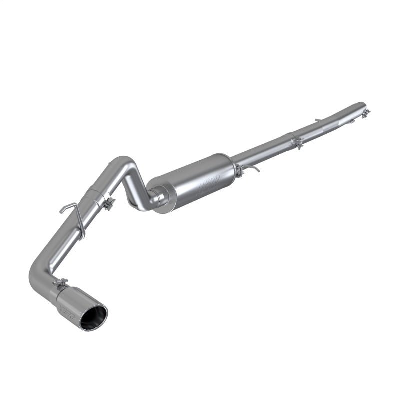 MBRP 2019 - 2023 Ford Ranger Ecoboost 2.3L 4in OD Tip Single Side Exit 3in AL Cat Back Exhaust offroad accessory | Iron Ridge Offroad