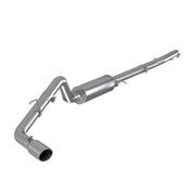 MBRP 2019 - 2023 Ford Ranger Ecoboost 2.3L 4in OD Tip Single Side Exit 3in AL Cat Back Exhaust offroad accessory | Iron Ridge Offroad
