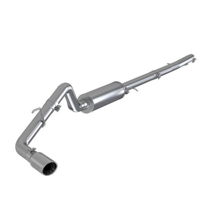 MBRP 2019 - 2023 Ford Ranger Ecoboost 2.3L 4in OD Tip Single Side Exit 3in AL Cat Back Exhaust offroad accessory | Iron Ridge Offroad