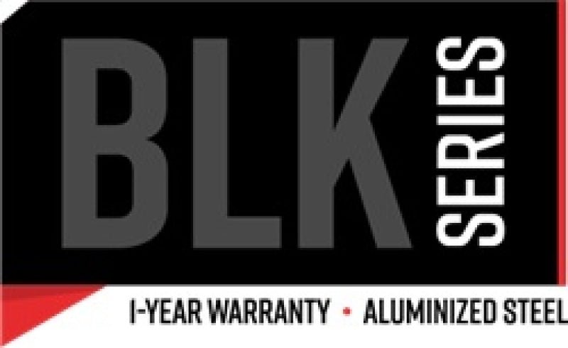 MBRP 2019 - 2023 Ford Ranger Ecoboost 2.3L 4in OD Tip Single Side Exit 3in Black Coated Cat Back Exhaust offroad accessory | Iron Ridge Offroad