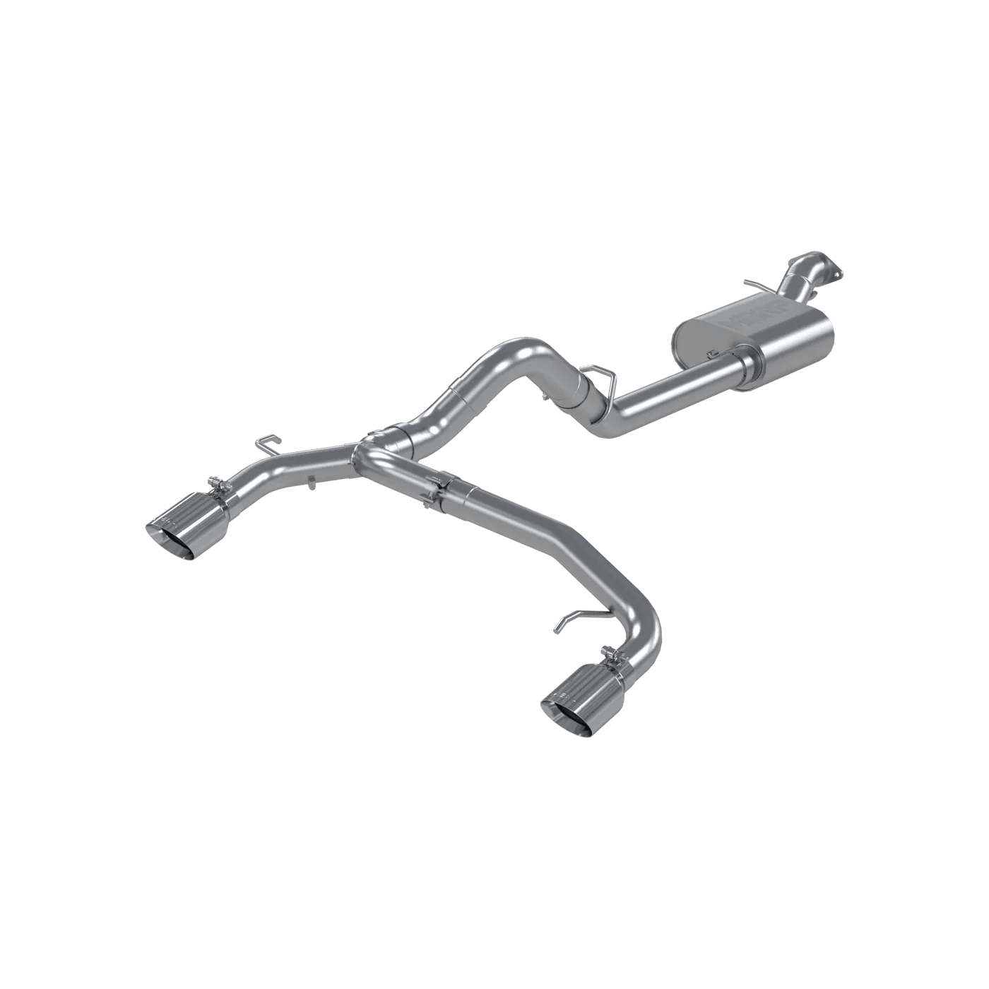 MBRP 2021+ Bronco 2.3L/ 2.7L EcoBoost, 2 - Door/ 4 - Door 3 - INCH/2.5 - INCH Pro Series Cat - back Exhaust Exhaust offroad accessory | Iron Ridge Offroad