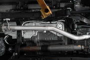 MBRP 2021+ Ford Bronco 2.3L/2.7L EcoBoost 2/4DR Aluminized Steel High Clearance Cat - back Exhaust Exhaust offroad accessory | Iron Ridge Offroad
