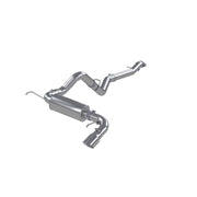 MBRP 2021+ Ford Bronco 2.3L/2.7L EcoBoost 3in Aluminized Steel Catback Exhaust Exhaust offroad accessory | Iron Ridge Offroad