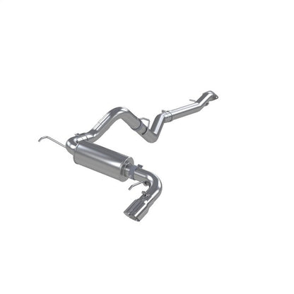 MBRP 2021+ Ford Bronco 2.3L/2.7L EcoBoost 3in Aluminized Steel Catback Exhaust Exhaust offroad accessory | Iron Ridge Offroad