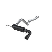 MBRP 2021+ Ford Bronco 2.3L/2.7L EcoBoost 3in Black Series Aluminized Catback Exhaust Exhaust offroad accessory | Iron Ridge Offroad