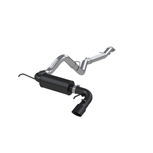 MBRP 2021+ Ford Bronco 2.3L/2.7L EcoBoost 3in Black Series Aluminized Catback Exhaust Exhaust offroad accessory | Iron Ridge Offroad