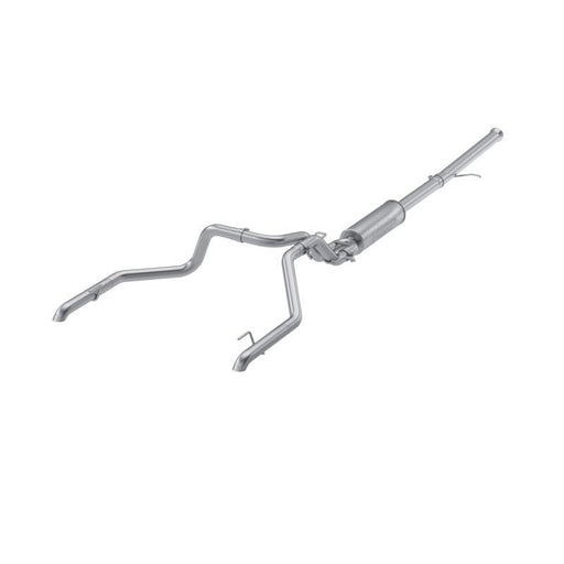MBRP 2.5in Turn Down 3in Cat Back | Chevrolet Silverado/Sierra ZR2/AT4X 6.2L (22-23) (S5006304) Exhaust, Mufflers & Tips offroad accessory | Iron Ridge Offroad