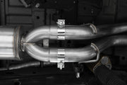 MBRP 2.5in Turn Down 3in Cat Back | Chevrolet Silverado/Sierra ZR2/AT4X 6.2L (22-23) (S5006304) Exhaust, Mufflers & Tips offroad accessory | Iron Ridge Offroad
