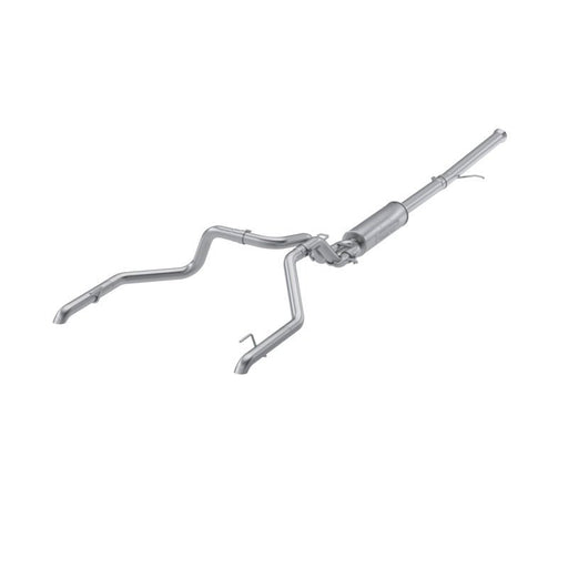 MBRP 2.5in Turn Down 3in Cat Back | Chevrolet Silverado/Sierra ZR2/AT4X 6.2L (22-23) (S5006304) Exhaust, Mufflers & Tips offroad accessory | Iron Ridge Offroad