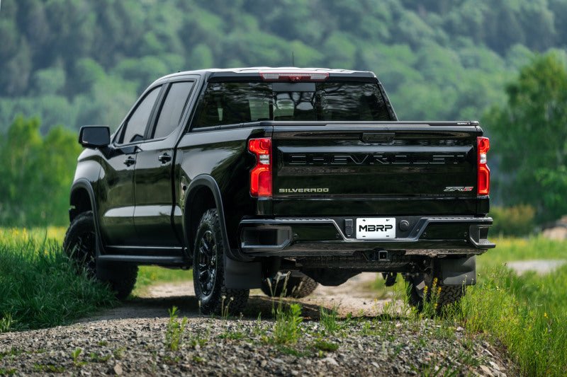 MBRP 2.5in Turn Down 3in Cat Back | Chevrolet Silverado/Sierra ZR2/AT4X 6.2L (22-23) (S5006304) Exhaust, Mufflers & Tips offroad accessory | Iron Ridge Offroad