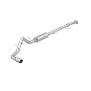 MBRP 3in Aluminized Steel Cat-Back Single Side Exit Exhaust | Chevrolet Colorado / GMC Canyon (23) (S5015AL) Exhaust, Mufflers & Tips offroad accessory | Iron Ridge Offroad