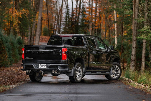 MBRP 3in Cat-Back w/ 2.5in Tips | Chevy Silverado 1500 19-21 (S50043CF) Exhaust, Mufflers & Tips offroad accessory | Iron Ridge Offroad
