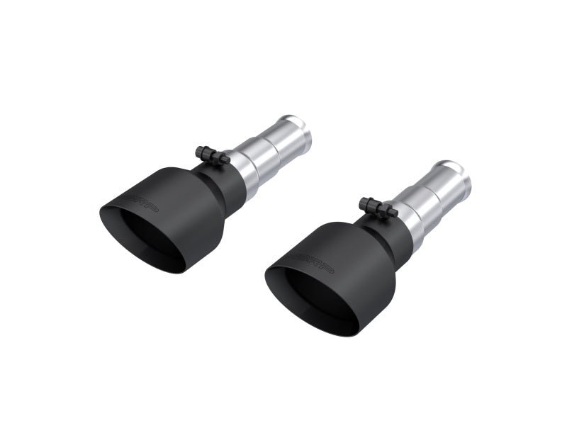 MBRP Exhaust Tips (Black): Ram 5.7L Hemi 1500 2019 - 2024 Exhaust, Mufflers & Tips offroad accessory | Iron Ridge Offroad