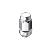 McGard Hex Lug Nut (Cone Seat Bulge Style) M14X1.5 / 22mm Hex / 1.635in. Length (4 - Pack) - Chrome Wheel and Tire Accessories offroad accessory | Iron Ridge Offroad