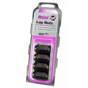 McGard Hex Lug Nut (Cone Seat) M12X1.5 / 13/16 Hex / 1.5in. Length (4 - pack) - Black Wheel and Tire Accessories offroad accessory | Iron Ridge Offroad