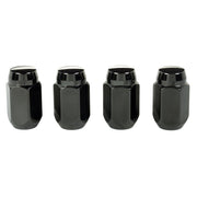 McGard Hex Lug Nut (Cone Seat) M12X1.5 / 13/16 Hex / 1.5in. Length (4 - pack) - Black Wheel and Tire Accessories offroad accessory | Iron Ridge Offroad