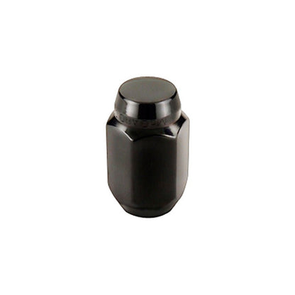 McGard Hex Lug Nut (Cone Seat) M12X1.5 / 13/16 Hex / 1.5in. Length (4 - pack) - Black Wheel and Tire Accessories offroad accessory | Iron Ridge Offroad
