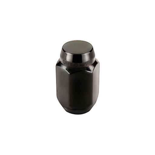 McGard Hex Lug Nut (Cone Seat) M12X1.5 / 13/16 Hex / 1.5in. Length (4 - pack) - Black Wheel and Tire Accessories offroad accessory | Iron Ridge Offroad