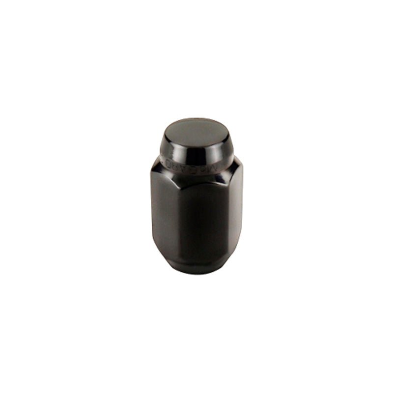 McGard Hex Lug Nut (Cone Seat) M12X1.5 / 13/16 Hex / 1.5in. Length (4 - pack) - Black Wheel and Tire Accessories offroad accessory | Iron Ridge Offroad