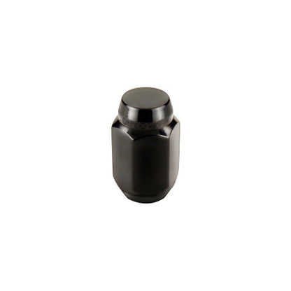 McGard Hex Lug Nut (Cone Seat) M12X1.5 / 13/16 Hex / 1.5in. Length (4 - pack) - Black Wheel and Tire Accessories offroad accessory | Iron Ridge Offroad