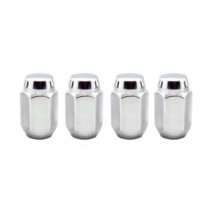 McGard Hex Lug Nut (Cone Seat) M12X1.5 / 13/16 Hex / 1.5in. Length (4 - Pack) - Chrome Wheel and Tire Accessories offroad accessory | Iron Ridge Offroad