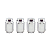 McGard Hex Lug Nut (Cone Seat) M12X1.5 / 13/16 Hex / 1.5in. Length (4 - Pack) - Chrome Wheel and Tire Accessories offroad accessory | Iron Ridge Offroad