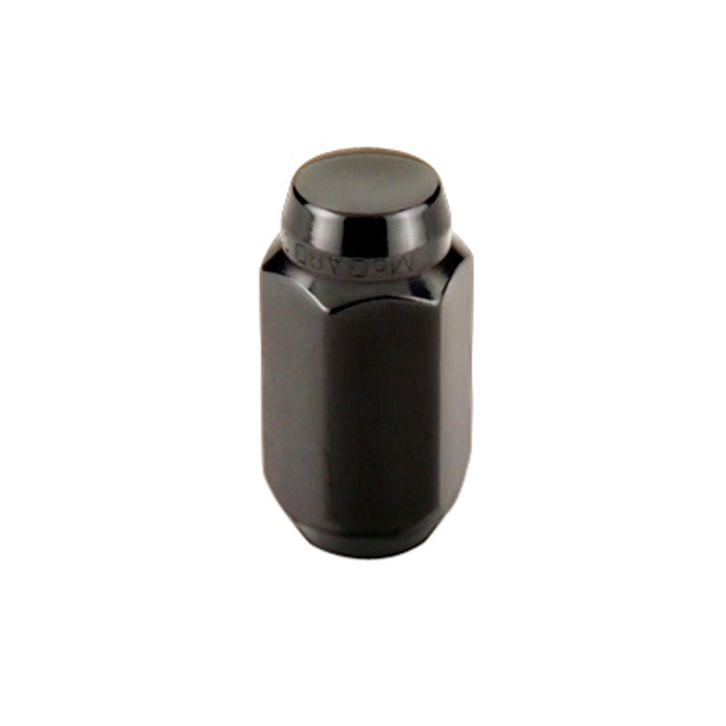 McGard Hex Lug Nut (Cone Seat) M14X1.5 / 22mm Hex / 1.635in. Length (4 - Pack) - Black Wheel and Tire Accessories offroad accessory | Iron Ridge Offroad