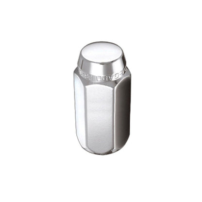 McGard Hex Lug Nut (Cone Seat) M14X1.5 / 22mm Hex / 1.635in. Length (4 - Pack) - Chrome Wheel and Tire Accessories offroad accessory | Iron Ridge Offroad