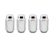 McGard Hex Lug Nut (Cone Seat) M14X1.5 / 22mm Hex / 1.635in. Length (4 - Pack) - Chrome Wheel and Tire Accessories offroad accessory | Iron Ridge Offroad