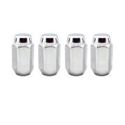 McGard Hex Lug Nut (Cone Seat) M14X1.5 / 22mm Hex / 1.635in. Length (4 - Pack) - Chrome Wheel and Tire Accessories offroad accessory | Iron Ridge Offroad
