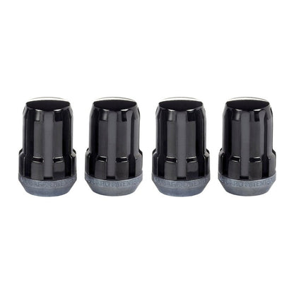 McGard SplineDrive Lug Nut (Cone Seat) M12X1.5 / 1.24in. Length (4 - Pack) - Black (Req. Tool) Wheel and Tire Accessories offroad accessory | Iron Ridge Offroad