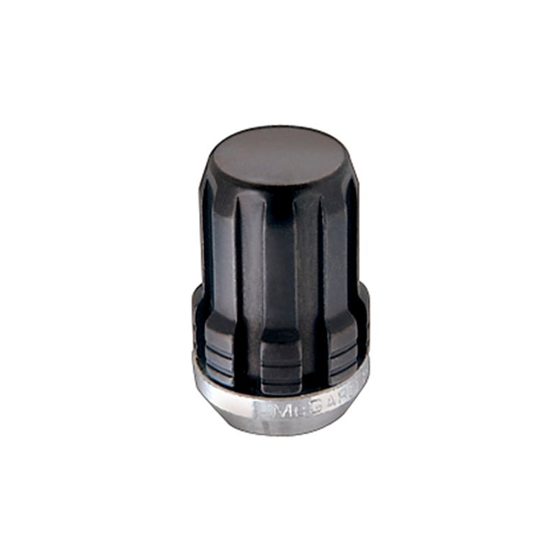 McGard SplineDrive Lug Nut (Cone Seat) M12X1.5 / 1.24in. Length (4 - Pack) - Black (Req. Tool) Wheel and Tire Accessories offroad accessory | Iron Ridge Offroad