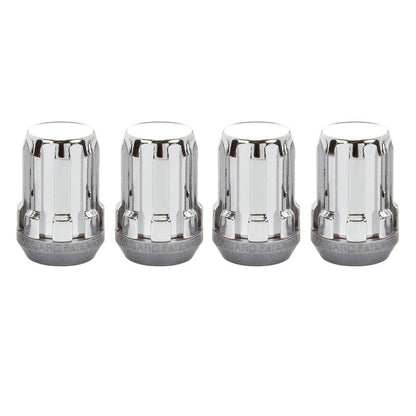 McGard SplineDrive Lug Nut (Cone Seat) M12X1.5 / 1.24in. Length (4 - Pack) - Chrome (Req. Tool) Wheel and Tire Accessories offroad accessory | Iron Ridge Offroad