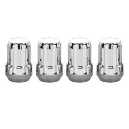McGard SplineDrive Lug Nut (Cone Seat) M12X1.5 / 1.24in. Length (4 - Pack) - Chrome (Req. Tool) Wheel and Tire Accessories offroad accessory | Iron Ridge Offroad