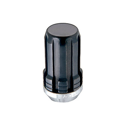 McGard SplineDrive Lug Nut (Cone Seat) M14X1.5 / 1.648in. Length (4 - Pack) - Black (Req. Tool) Wheel and Tire Accessories offroad accessory | Iron Ridge Offroad
