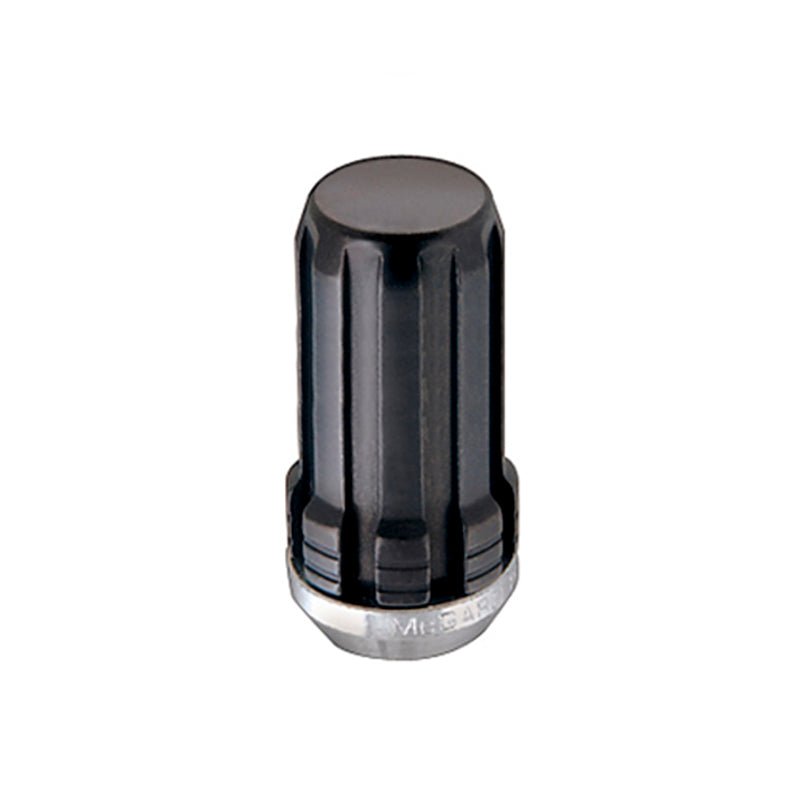 McGard SplineDrive Lug Nut (Cone Seat) M14X1.5 / 1.648in. Length (Box of 50) - Black (Req. Tool) Wheel and Tire Accessories offroad accessory | Iron Ridge Offroad