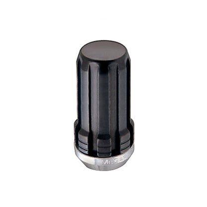 McGard SplineDrive Lug Nut (Cone Seat) M14X1.5 / 1.648in. Length (Box of 50) - Black (Req. Tool) Wheel and Tire Accessories offroad accessory | Iron Ridge Offroad