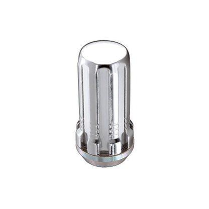 McGard SplineDrive Lug Nut (Cone Seat) M14X1.5 / 1.648in. Length (Box of 50) - Chrome (Req. Tool) Wheel and Tire Accessories offroad accessory | Iron Ridge Offroad