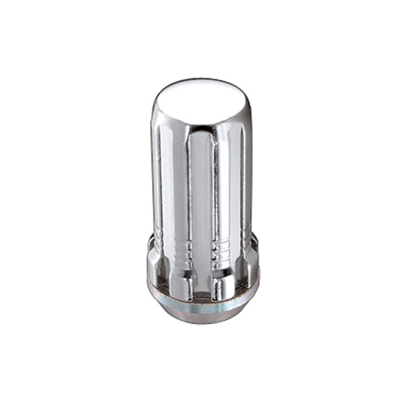 McGard SplineDrive Lug Nut (Cone Seat) M14X1.5 / 1.648in. Length (Box of 50) - Chrome (Req. Tool) Wheel and Tire Accessories offroad accessory | Iron Ridge Offroad