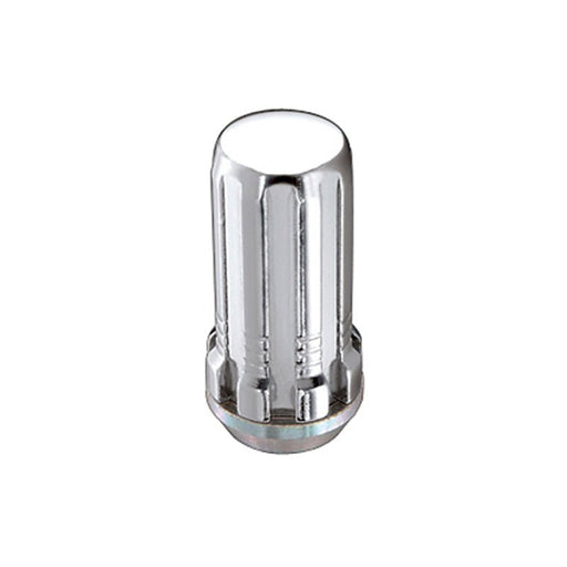 McGard SplineDrive Lug Nut (Cone Seat) M14X1.5 / 1.648in. Length (Box of 50) - Chrome (Req. Tool) Wheel and Tire Accessories offroad accessory | Iron Ridge Offroad
