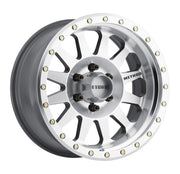 Method MR304 Double Standard Machined 17x8.5 ET0 Offset 6x135 Bolt Pattern Wheels offroad accessory | Iron Ridge Offroad